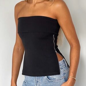 White Fox Ready For Tonight Top